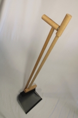  Faule Grete Kehrset mit handgemachtem Rosshaarbesen