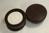Seifendose aus Thermoholz (Esche)
